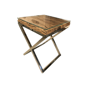 Bed Side Table 5" Brown Colour